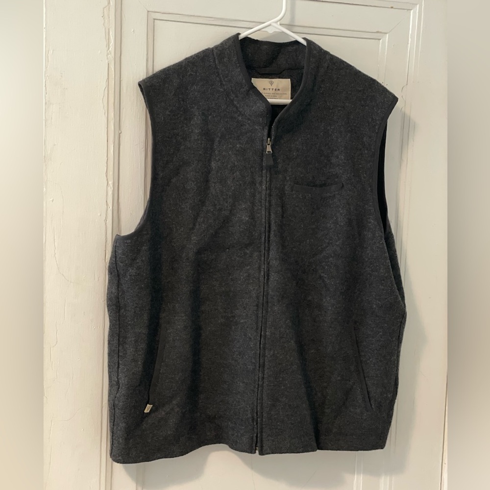 The Alpaca RitterVest - charcoal